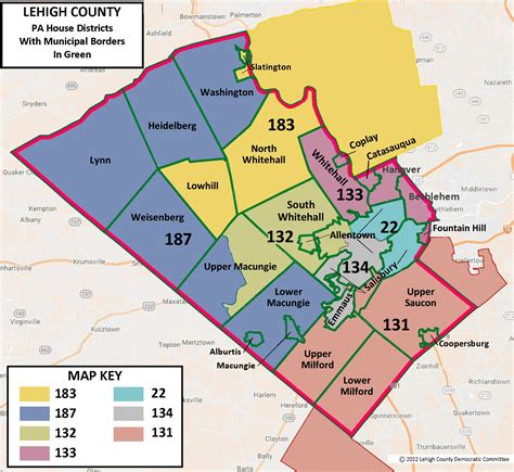 New Legislative Districts - Lehigh County Democratic Committee