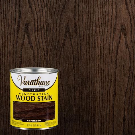 Varathane 1 qt. Espresso Classic Interior Wood Stain 339719 - The Home Depot