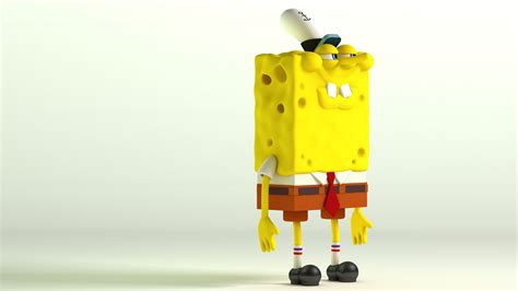 Spongebob movie poster 3D :: Behance