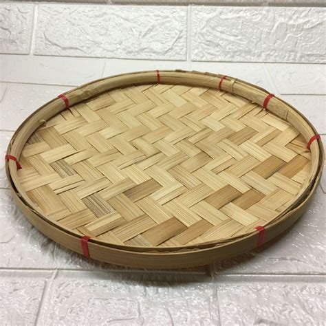 Native weave round bilao, Furniture & Home Living, Bathroom & Kitchen ...