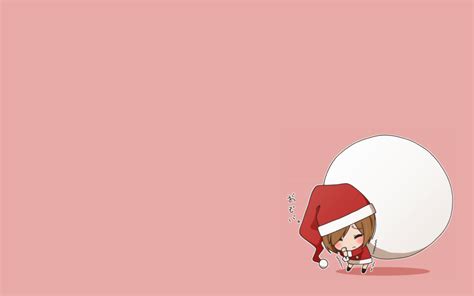 Christmas Anime Kawaii Wallpapers - Wallpaper Cave