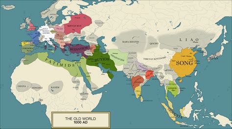 The Old World in 1000AD by HomemadeMaps on DeviantArt