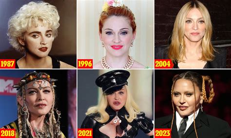 Madonna Before And After