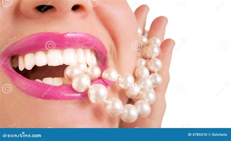 Pearly Whites Stock Photo - Image: 4785510