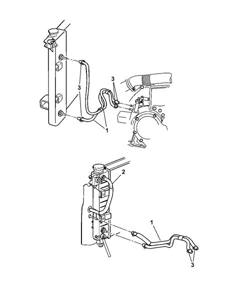 2000 Dodge Grand Caravan Transmission Oil Cooler & Lines