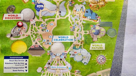 Epcot 2024 Map - Karla Marline