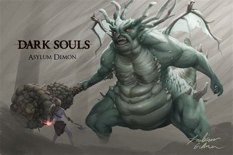 Dark Souls Asylum Demon