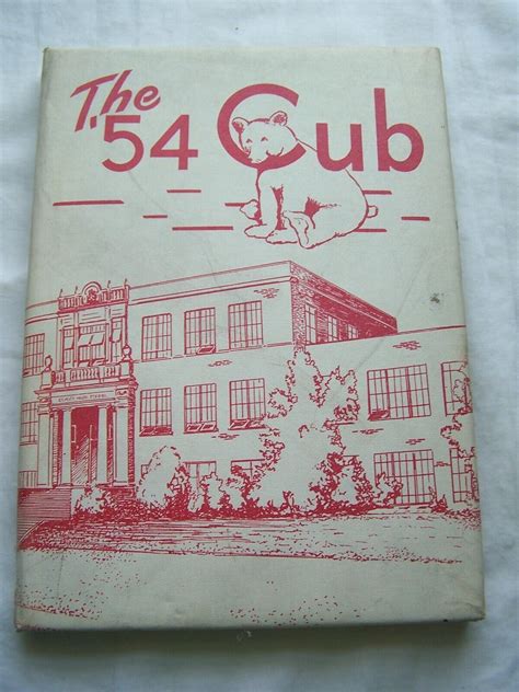 1954 OLNEY HIGH SCHOOL YEARBOOK OLNEY, TEXAS THE CUB UNMARKED | eBay