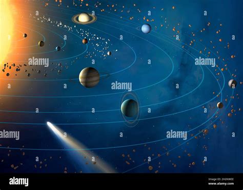 Planets artwork hi-res stock photography and images - Alamy