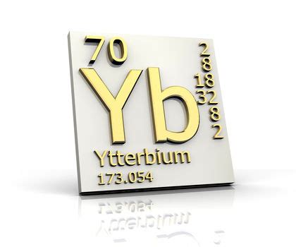 Ytterbium, Chemical Element - reaction, water, uses, elements, metal ...