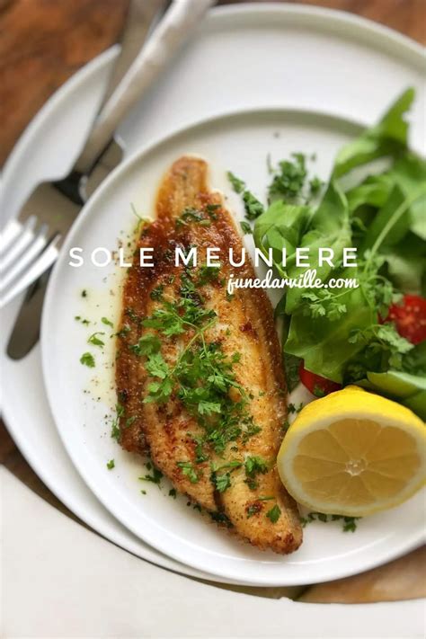 Sole Meuniere Recipe with Butter Sauce | Simple. Tasty. Good.