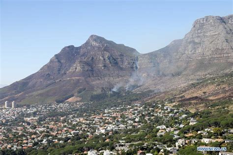 Table Mountain fire "largely contained", but danger remains: provincial gov't - Global Times