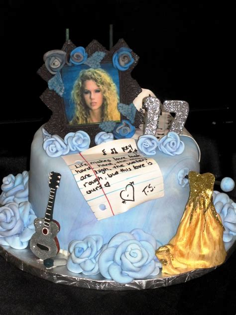 Taylor Swift Birthday Cake - CakeCentral.com