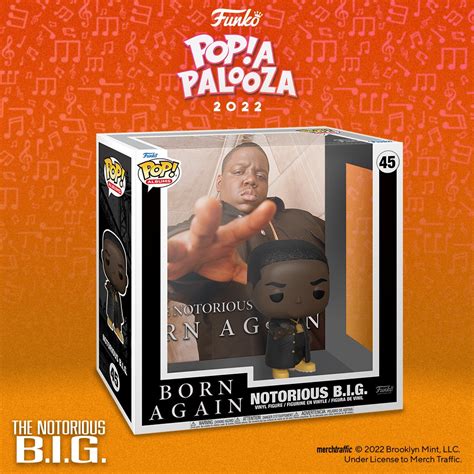 2022 NEW Notorious B.I.G. - Born Again Funko Pop! Album