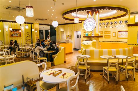 The Super Kawaii Pompompurin Cafe in Harajuku - Travel Pockets