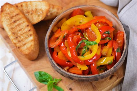 Garlic and Herb Sautéed Bell Pepper Strips Recipe