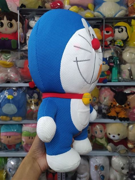 RARE Textured Doraemon Anime Plush Toy (Fujiko Pro), Hobbies & Toys ...