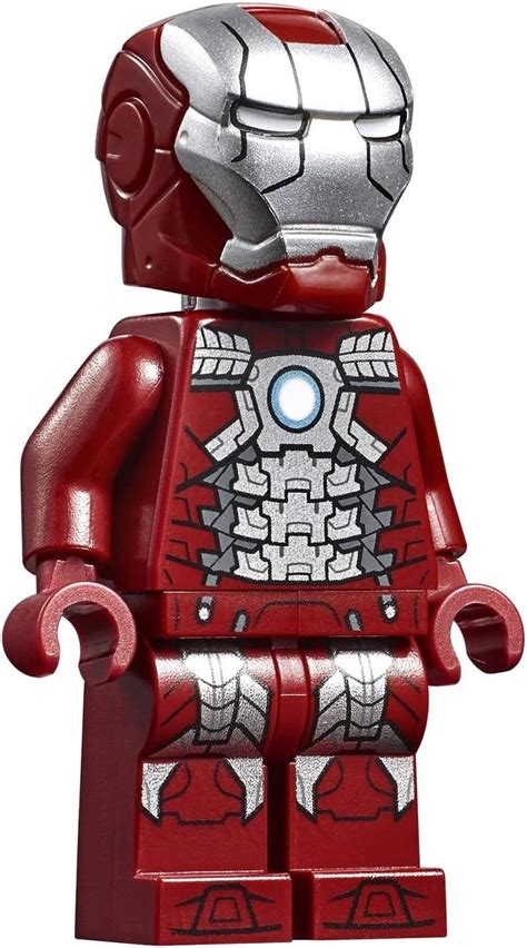 Amazon.com: LEGO Avengers Endgame Iron Man Mark 5 Armor Minifigure 76125 Mini Fig : Toys & Games