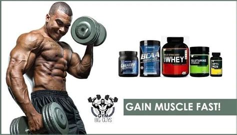 Best Supplements for Muscle Gain and Strength | Gain muscle, Gain muscle fast, Muscle