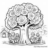 Arbor Day Coloring Pages  Free & Printable sketch template