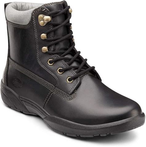 Dr. Comfort Men's Boss Diabetic Boots: Black 15 X-Wide (3E/4E): Amazon.co.uk: Shoes & Bags