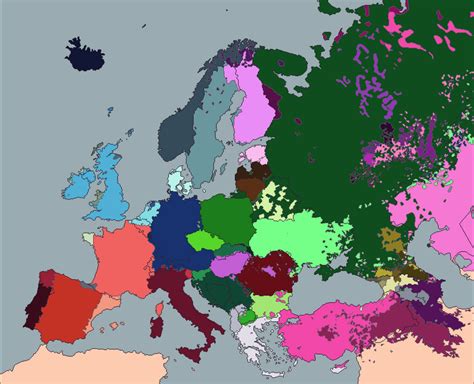 European ethnic map by Red0rangeJuice on DeviantArt