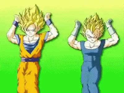 Goku Dance GIF - Goku Dance Silly - Discover & Share GIFs Dragon Ball Z, Vegeta And Bulma, Goku ...