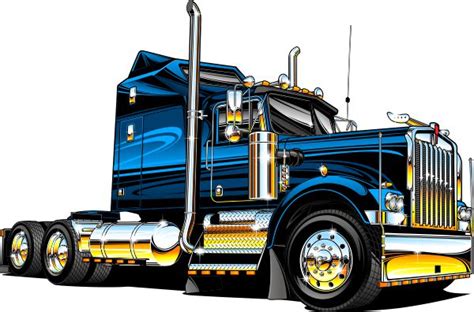 Semi Truck Clipart | Free download on ClipArtMag