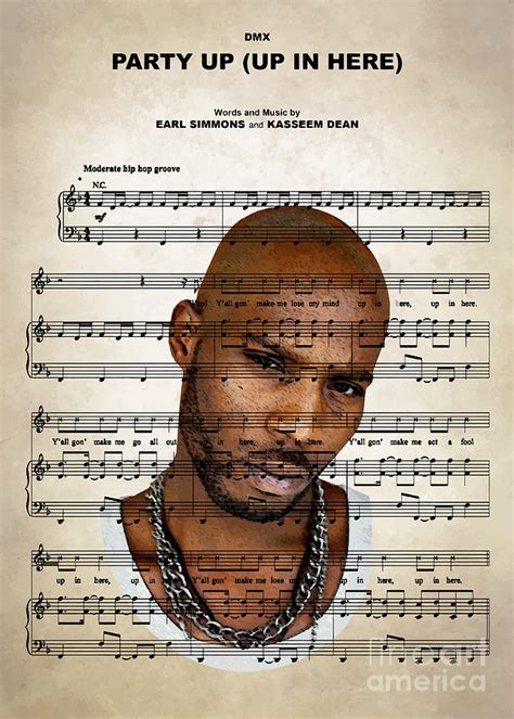 DMX - Party Up Digital Art by Bo Kev - Fine Art America