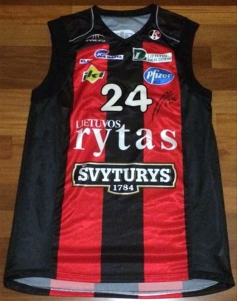 Lithuanian Basketball League 2005-06 Jerseys