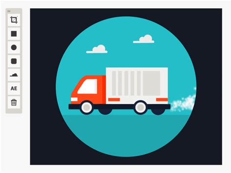 Truck animation | Animation, Vector animation, Cool animations