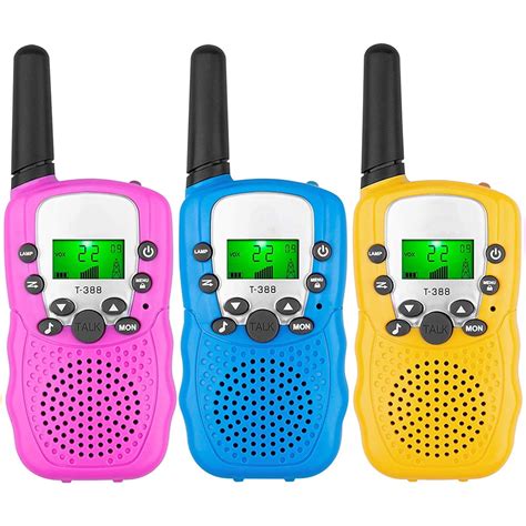 Juslike Walkie Talkies for Kids Walkie Talkies for Adults and Kids 3 ...