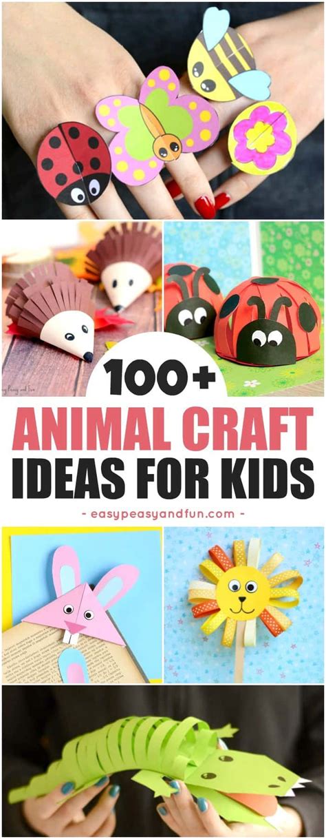 100+ FREE Animal Craft Ideas for Kids