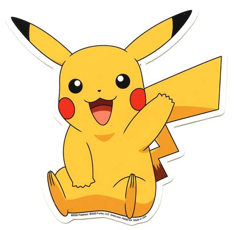 Funko Pokemon Pikachu Sticker - Walmart.com