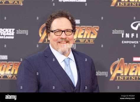 Jon Favreau at the World Premiere of Marvel Studios' "Avengers ...