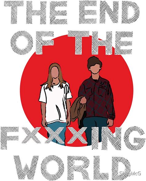 "The end of the F***ing World fan art" Stickers by ShayMcG | Redbubble