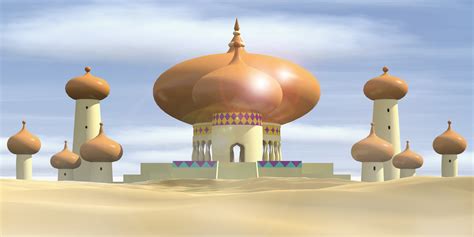 ArtStation - Agrabah Palace - Wedding Pavilion (Aladdin and the King of Thieves)