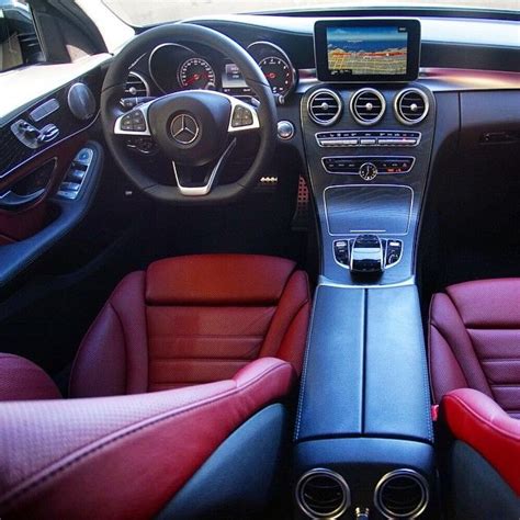 Mercedes Benz C350 Amg 2008 Red Wallpaper