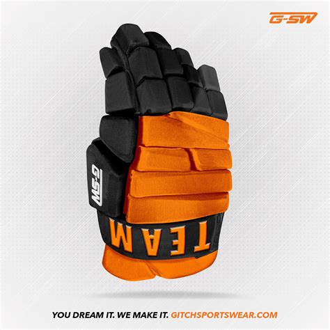 Custom Hockey Gloves: Add Team Logo & Design | Gitch Sportswear – Gitch ...