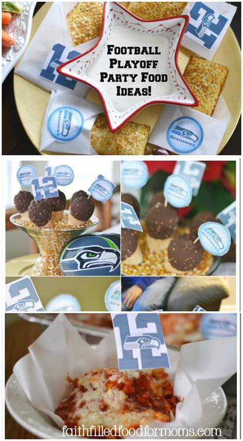 Football Playoff Party Food Ideas! • Faith Filled Food for Moms