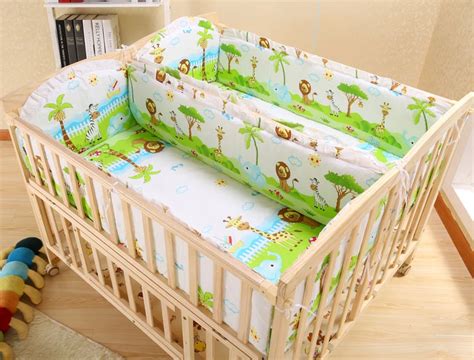 Multifunctional Solid Wood Twin Baby Crib Newborn Infant Baby Bed Environmental Cribs for Twins ...