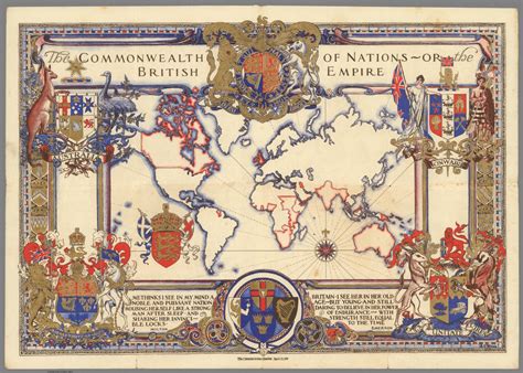 The Commonwealth of Nations or, The British Empire - David Rumsey Historical Map Collection