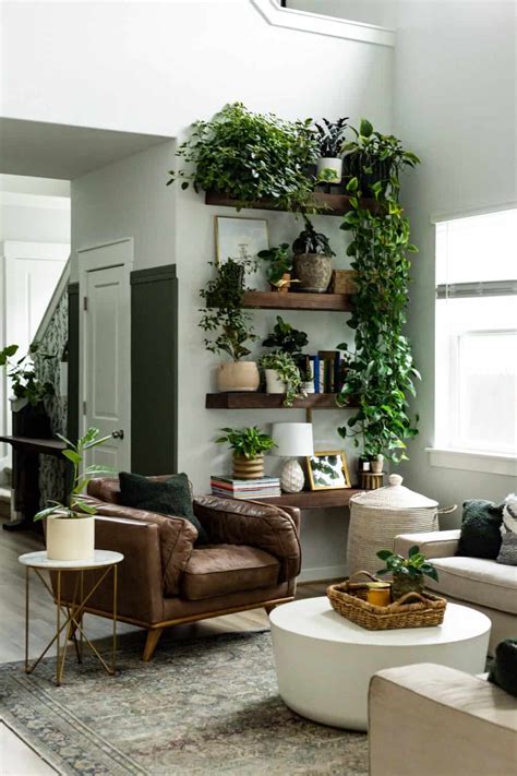 Living Room Pot Shelf Decorating Ideas | Baci Living Room