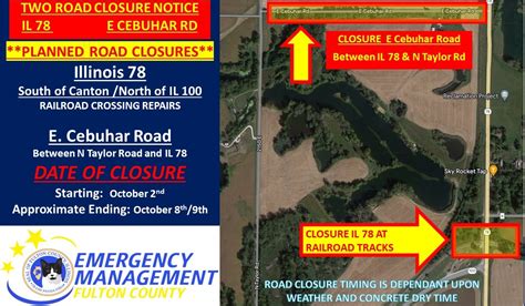 Illinois Road Closures Map - Zorah Kiersten