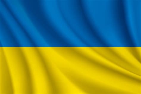 ukraine realistic wavy flag vector 6204926 Vector Art at Vecteezy