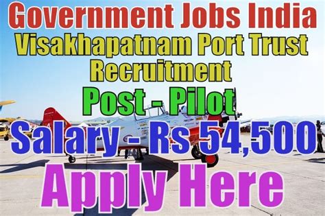 Visakhapatnam Port Trust Recruitment 2017 | Government Jobs India ...