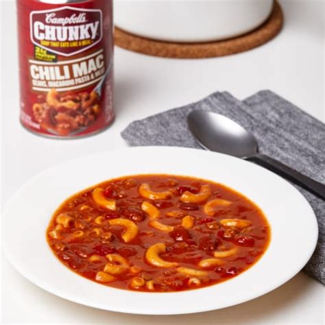 Campbell's Chunky Chili Mac Soup, 4 ct / 18.8 oz - Kroger