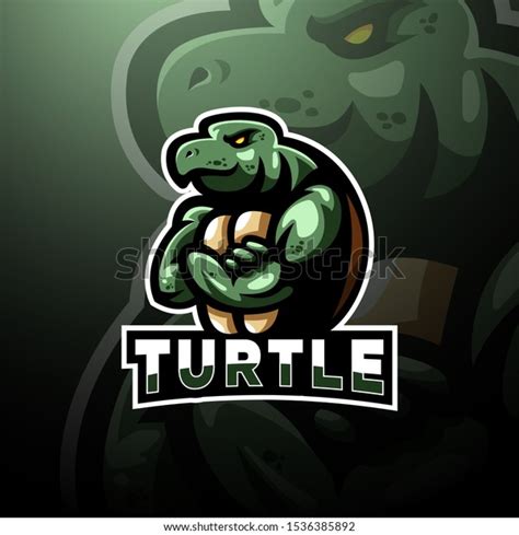 Green Turtle Logo Gaming Esport Stock Vector (Royalty Free) 1536385892 ...