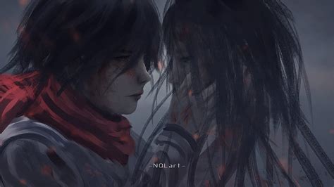 Eren X Mikasa Wallpaper