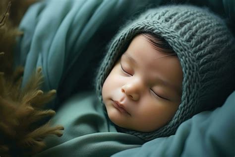 Cute little sleeping baby 32494279 Stock Photo at Vecteezy